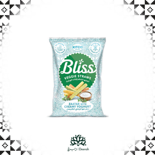 BLISS VEGGIE STRAW Zaatar& Yoghurt 34g