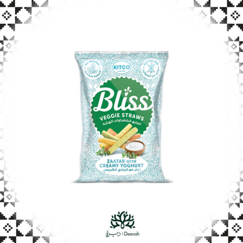 BLISS  VEGGIE STRAW Zaatar& Yoghurt 170g