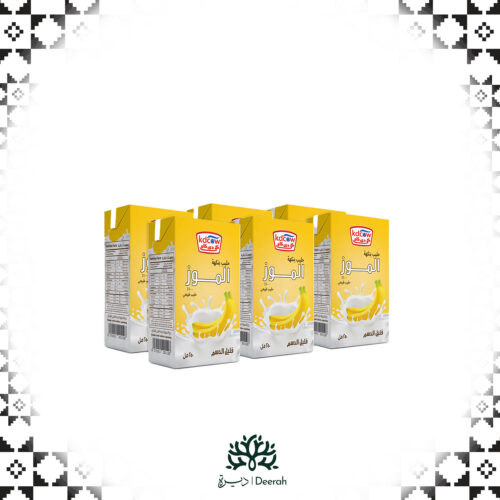 Milk shake Banana 250ml 6 Pcs