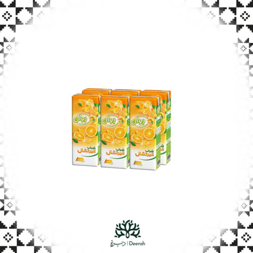 Orange  Rawan  Drink Juice 250ml 6 Pcs