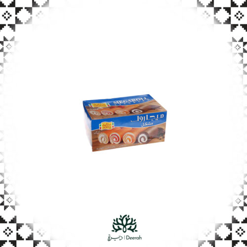MEGA SWISS  ROLL ASSORTED (60g) 7 Pcs