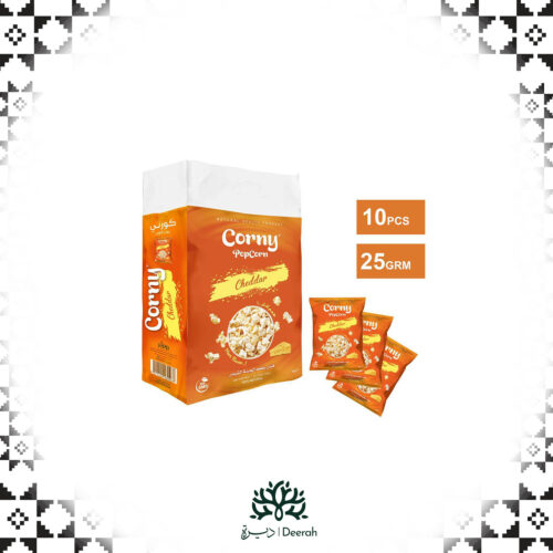 Popcorn  Cheddar  Cheese 25g 10 Pcs