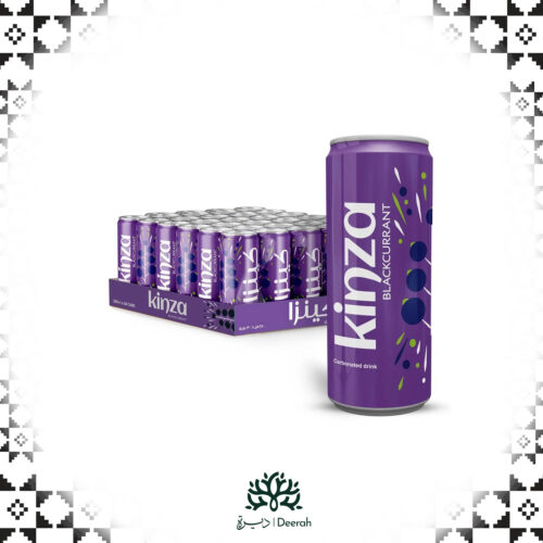 Kinza  Blackcurrant Soft Drink 250 ml x 30 Pcs