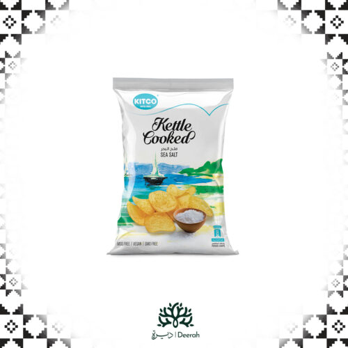KETTLE Cooked Chips Sea salt 150g